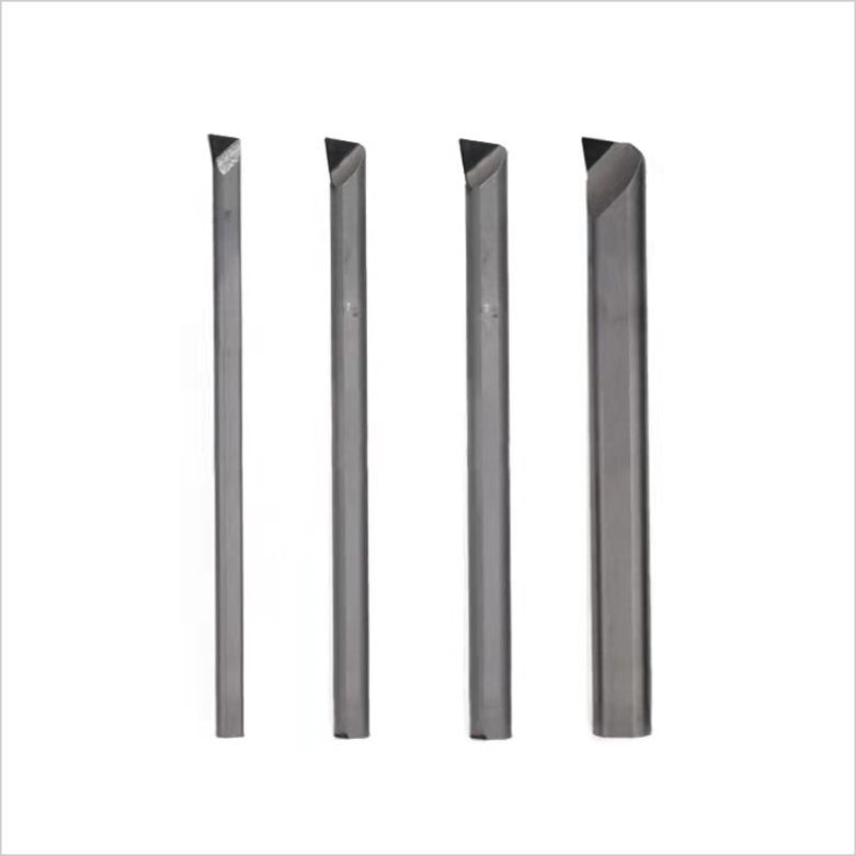 PCD micro hole boring cutter Diamond deep hole long neck small mini boring drill Router bit engraving cutting tool machine