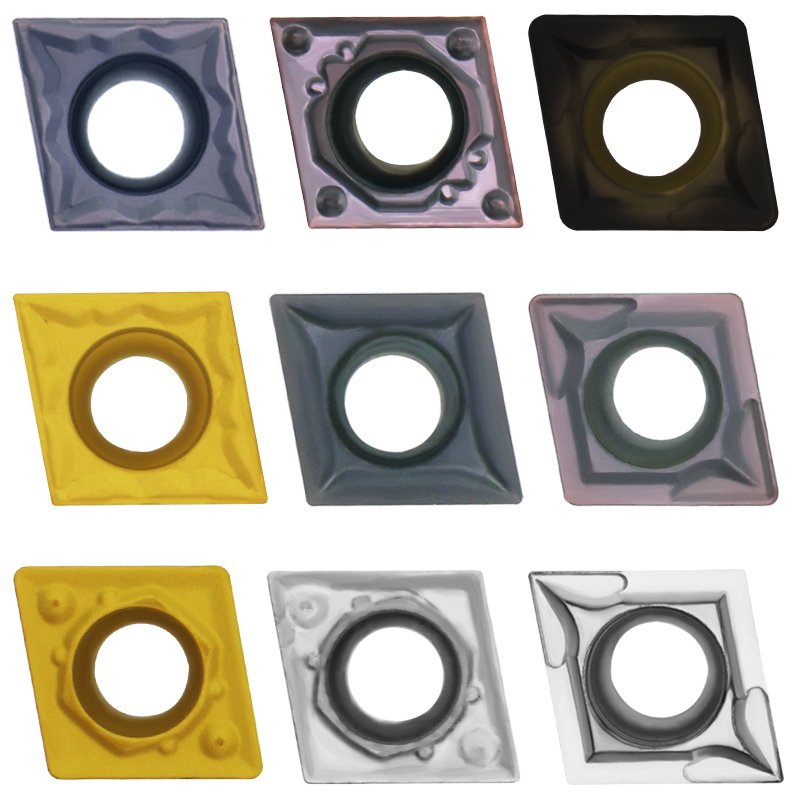 Hardened inner hole turning tool grain CCMT09T304 blade T-shaped blade CCMT060202 boring CBH rough boring tool pieces