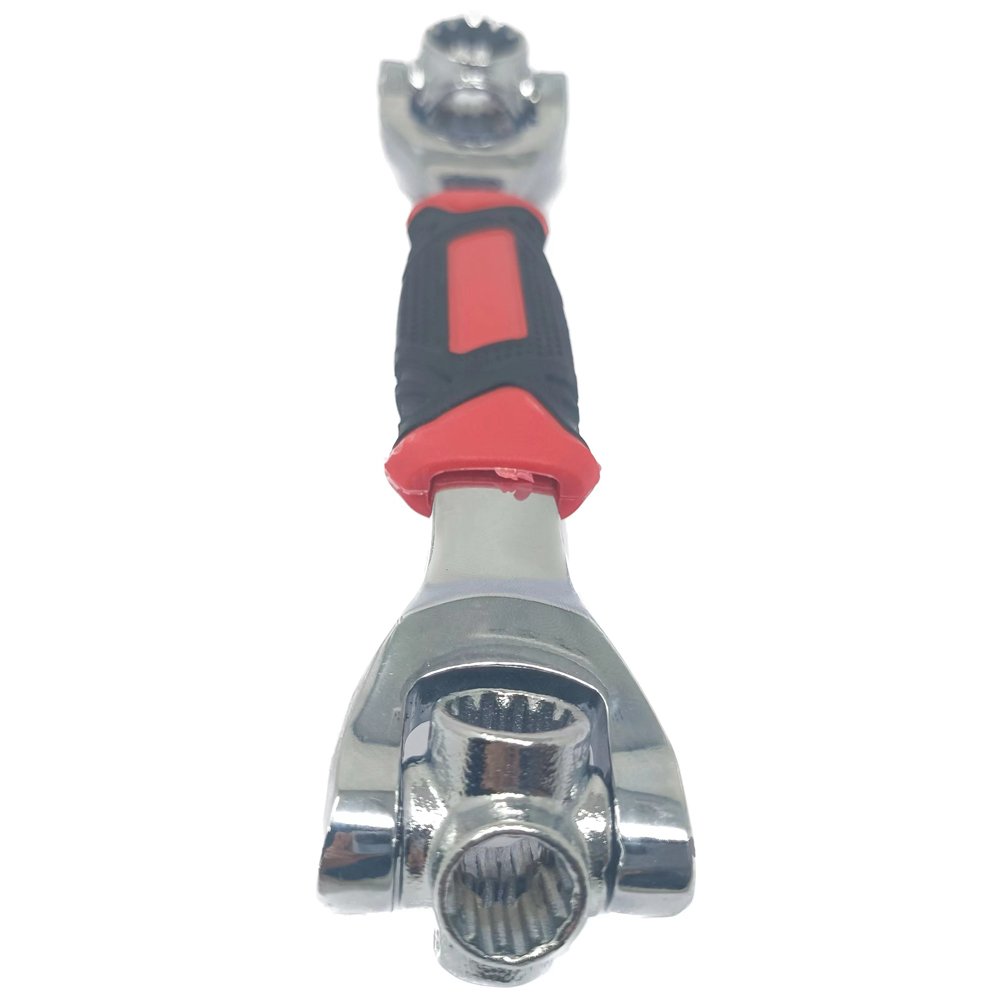 8 in 1 Multipurpose Furniture Car Repair Hand Tools Rotary Spanner with Spline Bolts High Quality Bolt Wrench