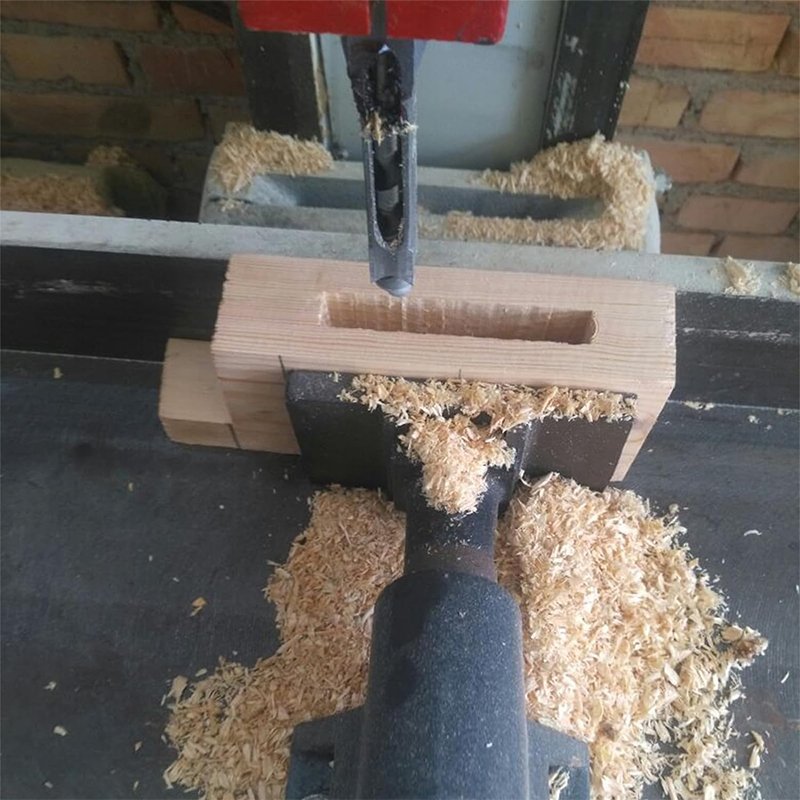 Square Hole Drill Woodworking Drill Tools Auger Mortising Chisel Drill Set DIY Furniture OEM OBM ODM Support
