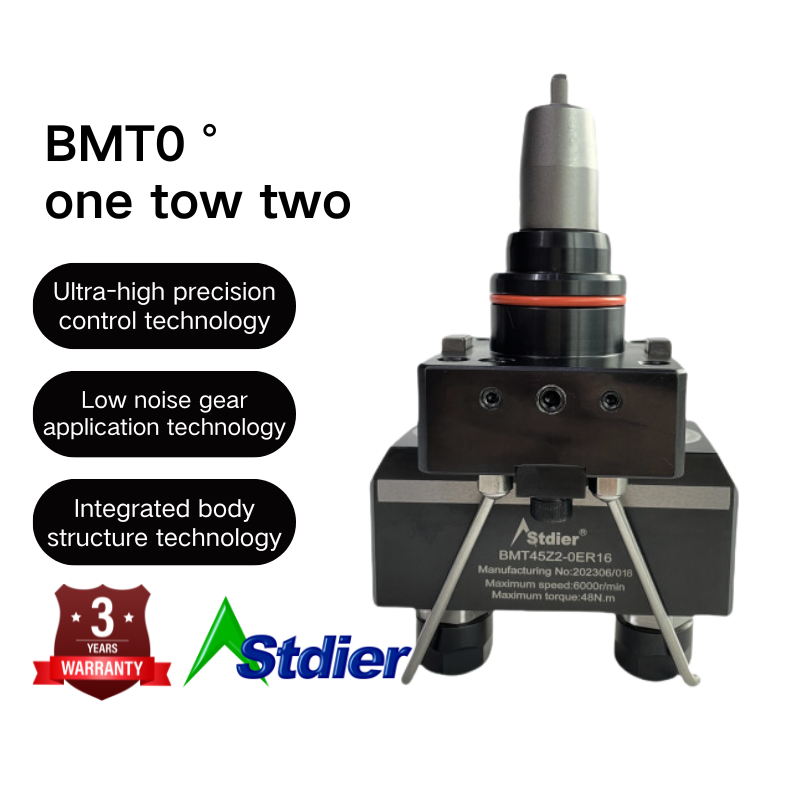 Stdier BMT40/45/55 one tow two live tool holders CNC Lathe Machine Tools Accessories Live Holder Collet Boring Tool Applications