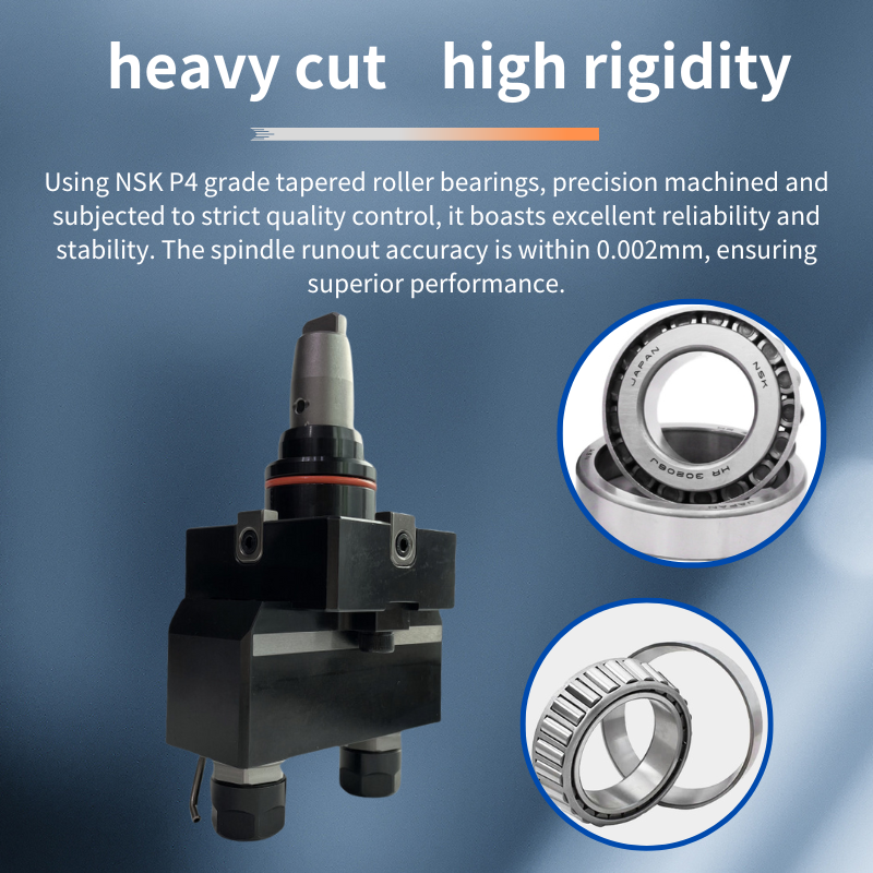 Stdier BMT40/45/55 one tow two live tool holders CNC Lathe Machine Tools Accessories Live Holder Collet Boring Tool Applications