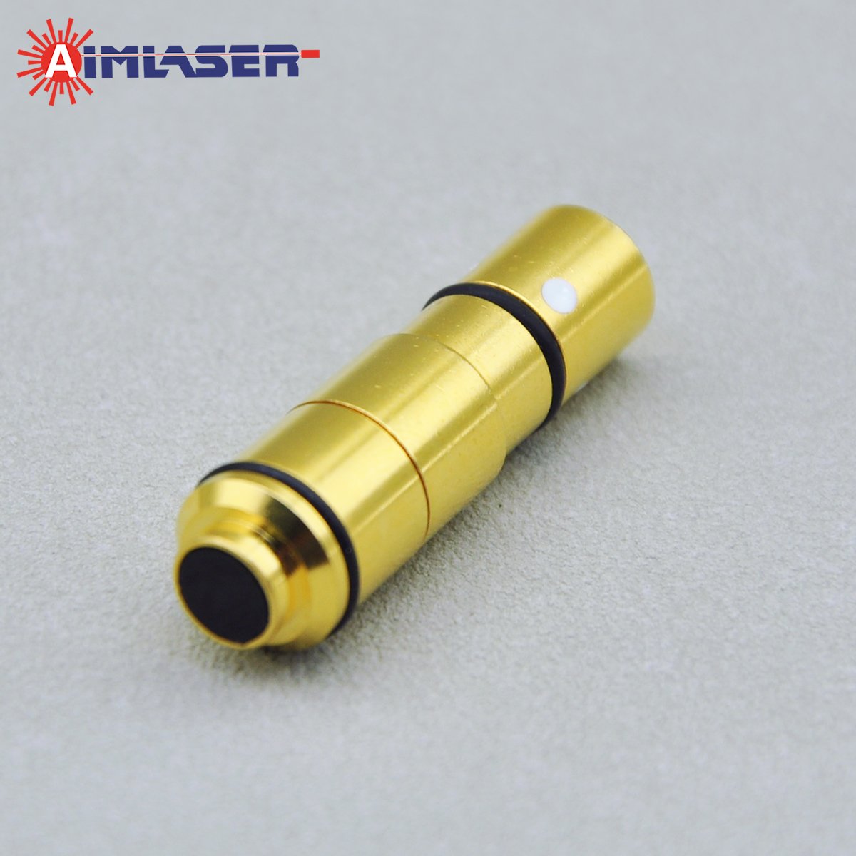 9mm Gold Plated Laser Bullet and Gun Laser Calibrator Dual Function for Sight Scope Calibration Device and Dry Fire Training