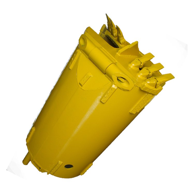 Bored pile boring tools drilling bucket with soil/flat teeth Soil drilling bucket 2200mm