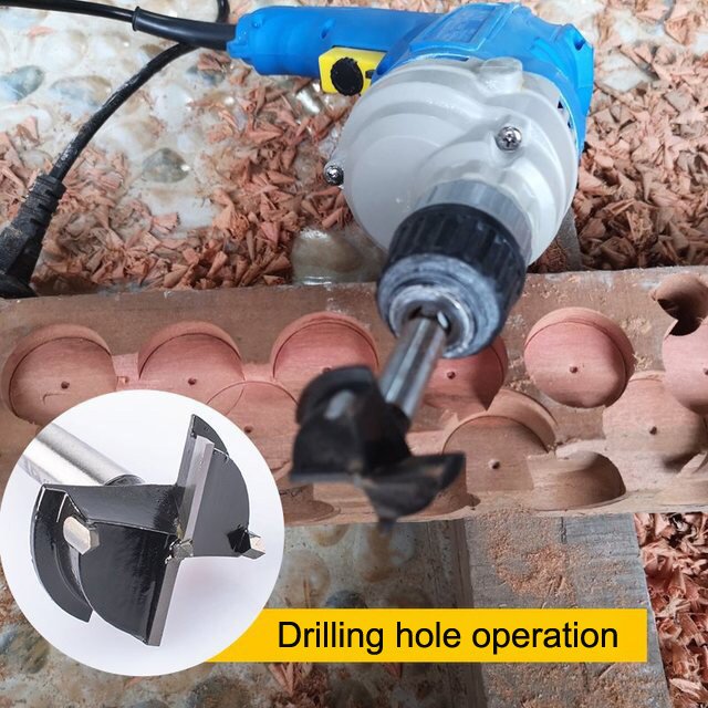 High Quality WoodWorking Adjustable Forstner Power Tools for Smooth Finish Flat Bottomed Holes Hinge Boring Wood Drill Bits