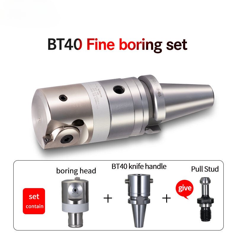 Fine Boring Head Boring Tool Adjustable Machining Center CNC BT30 Boring Machine Lengthened LBK Shank Boring Head