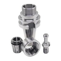 High precision cnc machinE accessories BT40 ER20 70 collet chuck tool holder cnc milling arbor/cnc adapter with bt shank
