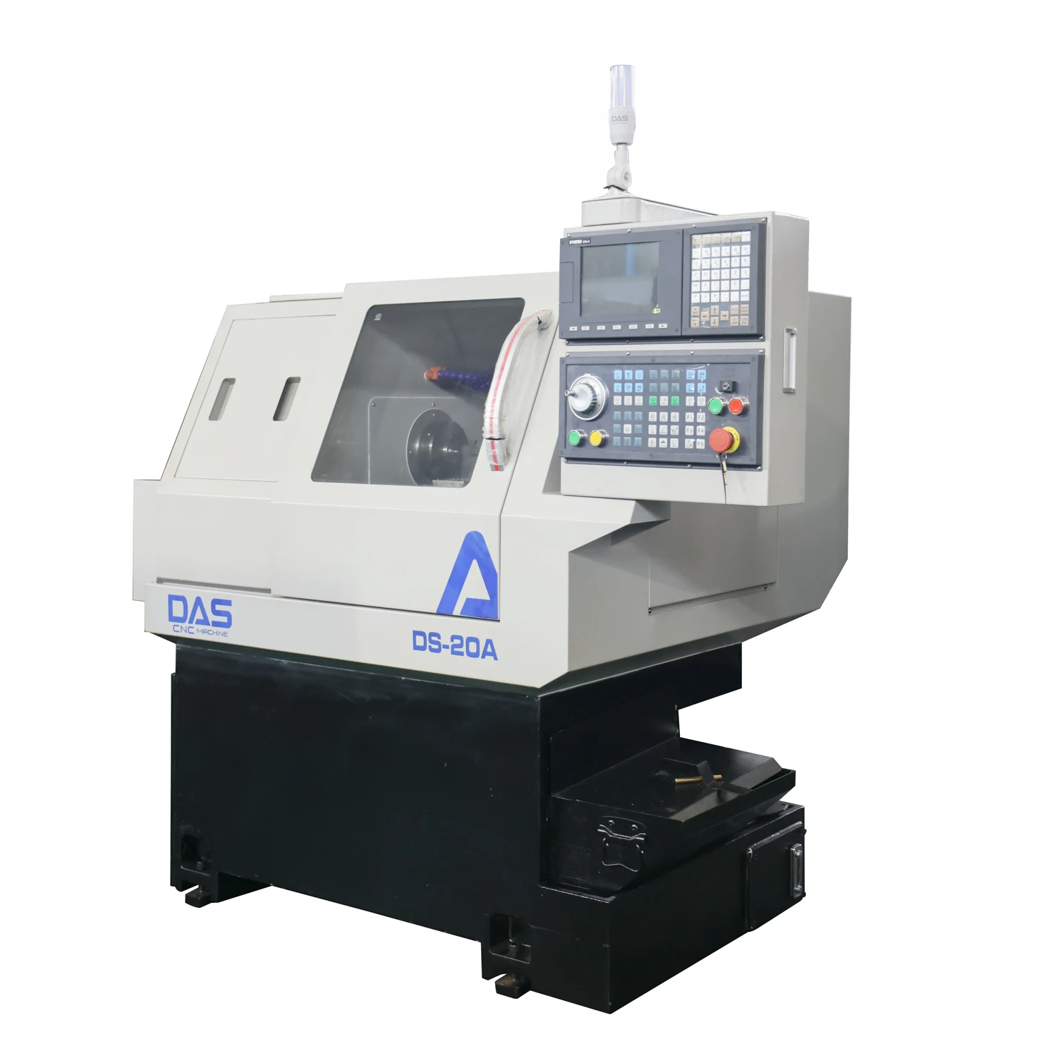 20mm Spindle bore Horizontal small spindle nose CNC Lathe flat type CNC Lathe Machine