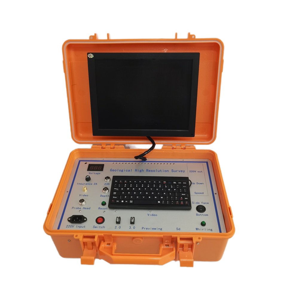 200m waterproof digital video camera borehole inspection bore well video borescopes inspection tool water well inspection camera