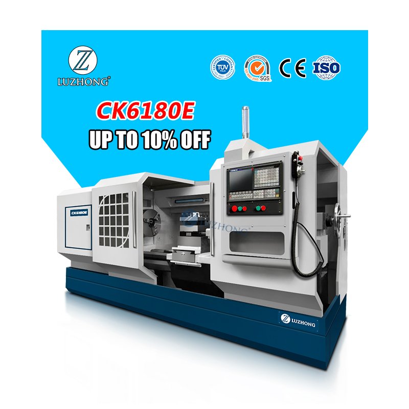 High precision lathe machine CK6180E heavy duty horizontal lathe machine cnc