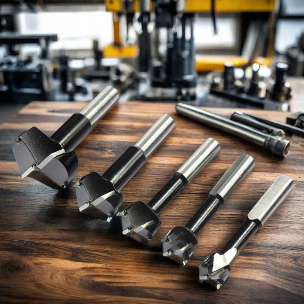 Fengke Tool TCT Carbide Router Drill Bits 35mm Hinge Boring for Door and Window for Steel Application