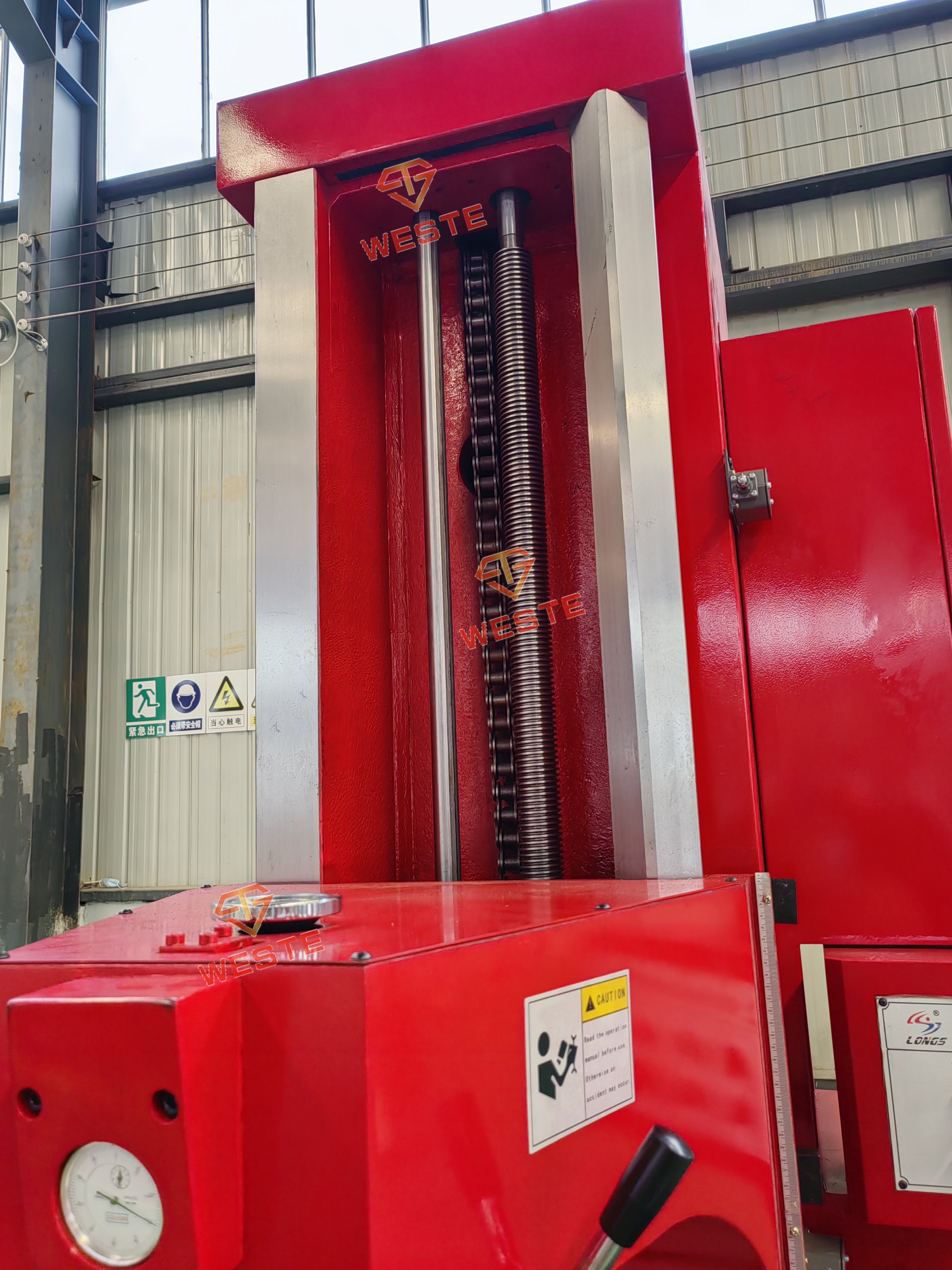 "200mm Boring Dia." Vertical Boring Machine T8018D/T8018C