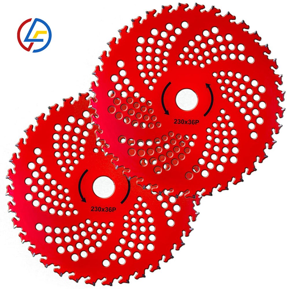 Blade Brush Cutter Spraying Dovetail Teeth Anti-rebound Alloy Circular Saw Blade