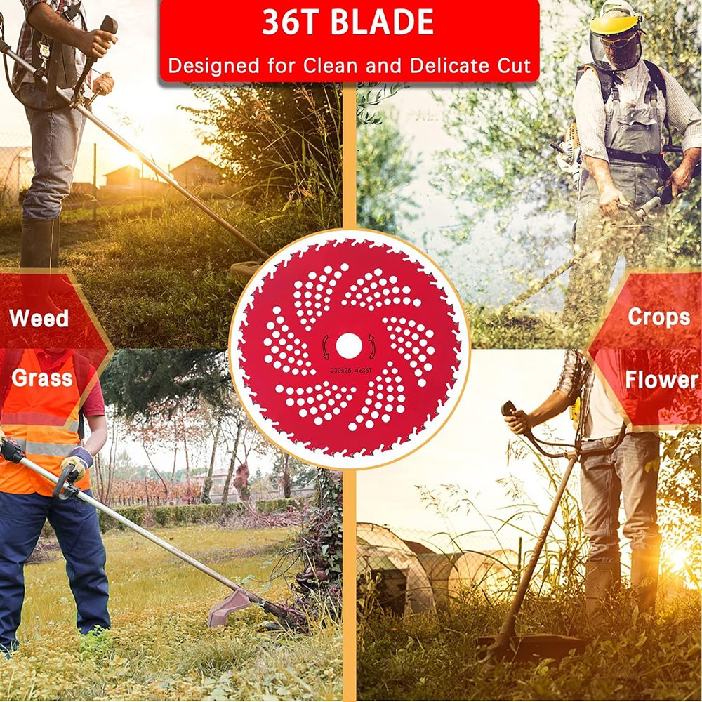 Blade Brush Cutter Spraying Dovetail Teeth Anti-rebound Alloy Circular Saw Blade