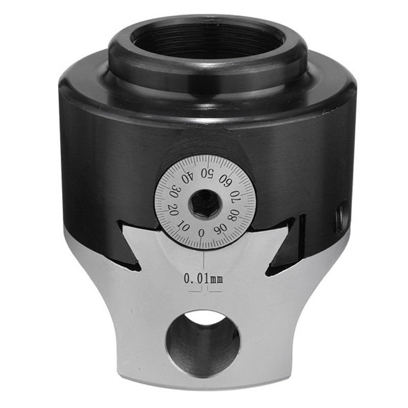 Machine tool F1 rough adjustable boring head set with R8 shanks