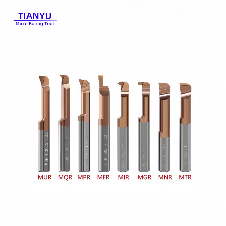 Tungsten MVR 6-8mm Groove Cutter Micro Diameter Boring Cutter Small Aperture Boring Tool for Steel