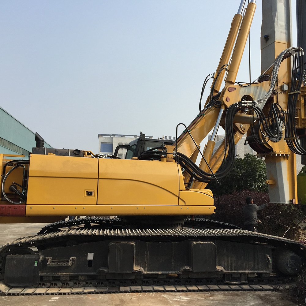 Precision FAR250 Piling Rig for Deep and Large Diameter Piles: in Dry and Wet Piling Operations with 320 kNm Torque