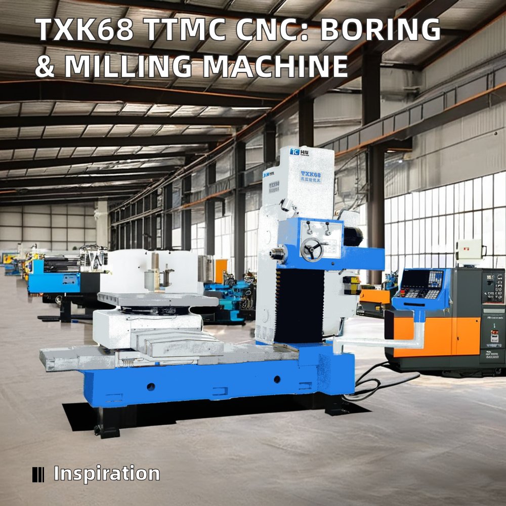 TXK68 TTMC Portable CNC Boring & Milling Machine Condition New Horizontal Milling Design
