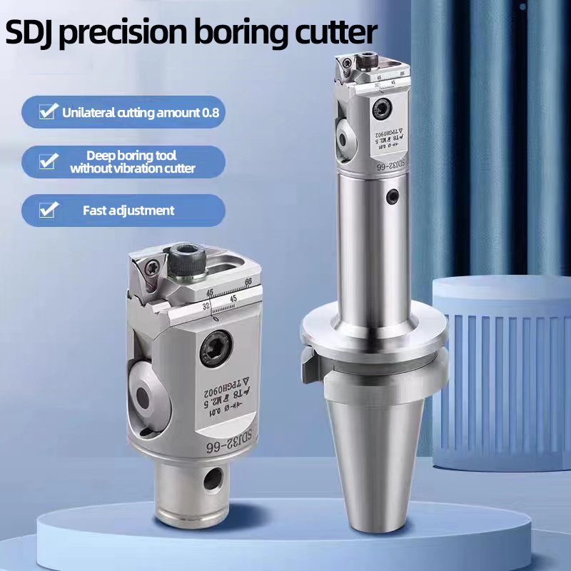Fine Boring Head BT40 Tool Holder Boring Bar SDJ Bore Tools Boring Heads Set