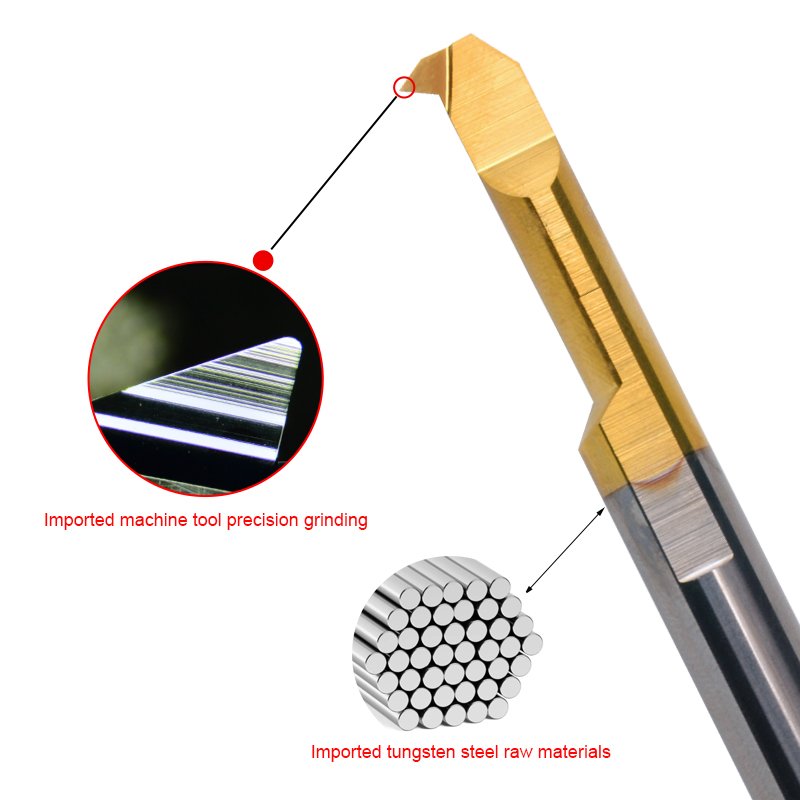 CNC Lathe Standard MIR Internal Threading Micro Boring Cutter Bore Machine Turning Tool Tungsten Steel Mini Boring bar