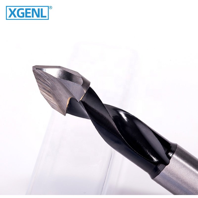 Factory Tungsten Carbide Bits for Cnc Hole Saw Boring Drill Bits V Type Through Hole Drill Woodworking Drilling Tools