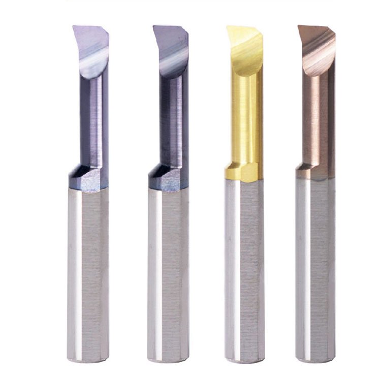 Solid Carbide Small Diameter Thread Boring Cutter Tools MIR For Internal Hole