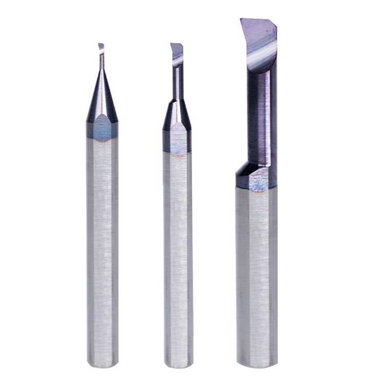 Solid Carbide Small Diameter Thread Boring Cutter Tools MIR For Internal Hole
