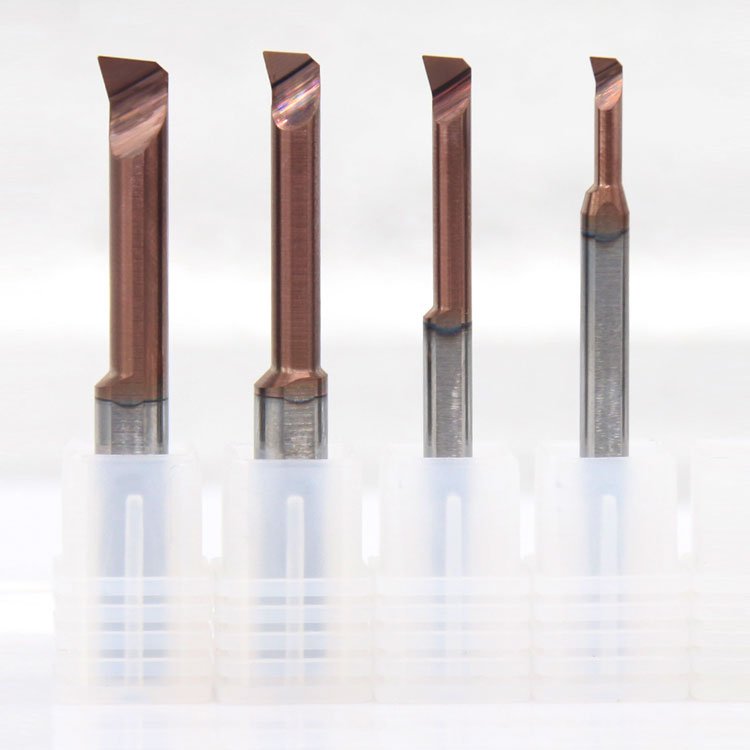 Solid Carbide Small Diameter Thread Boring Cutter Tools MIR For Internal Hole