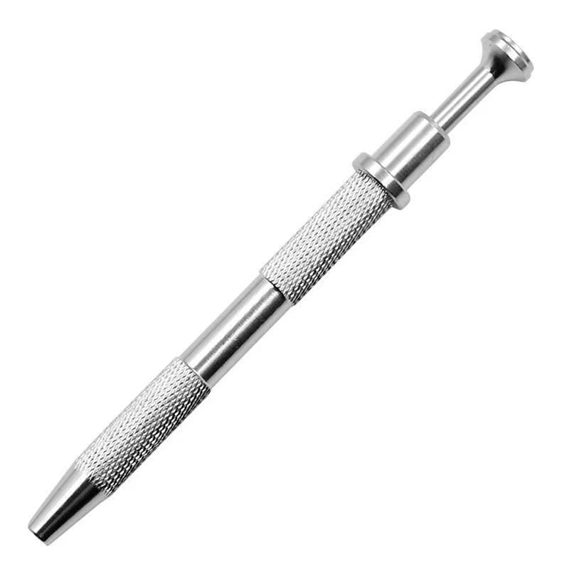 Piercing Ball Grabber Tool Pick Up Tool With 4 Prongs Holder Diamond Claw Tweezers For Small Parts Pickup IC Chips Gems Prong