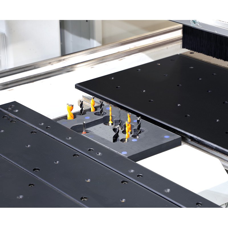 R-TUP CNC Six Sides Boring Machine Automatic Horizontal Wood Drilling Machine