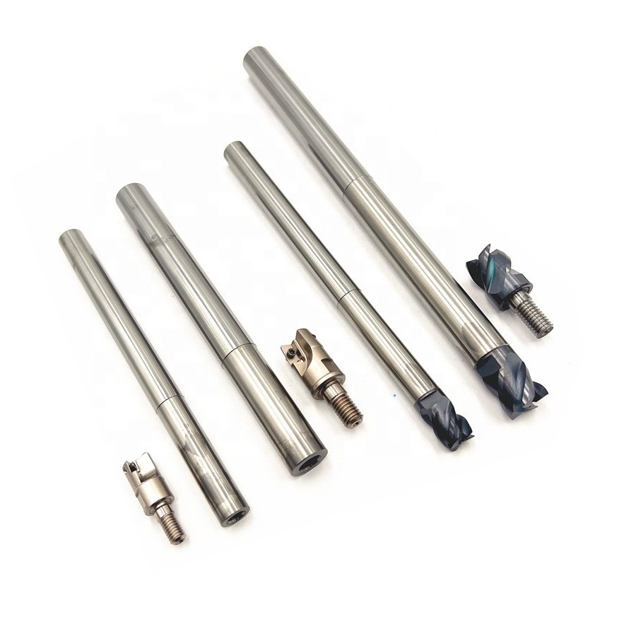 Tungsten Carbide extensions with Modular heads and exchangeable cutters JD0702-12-2T-M6