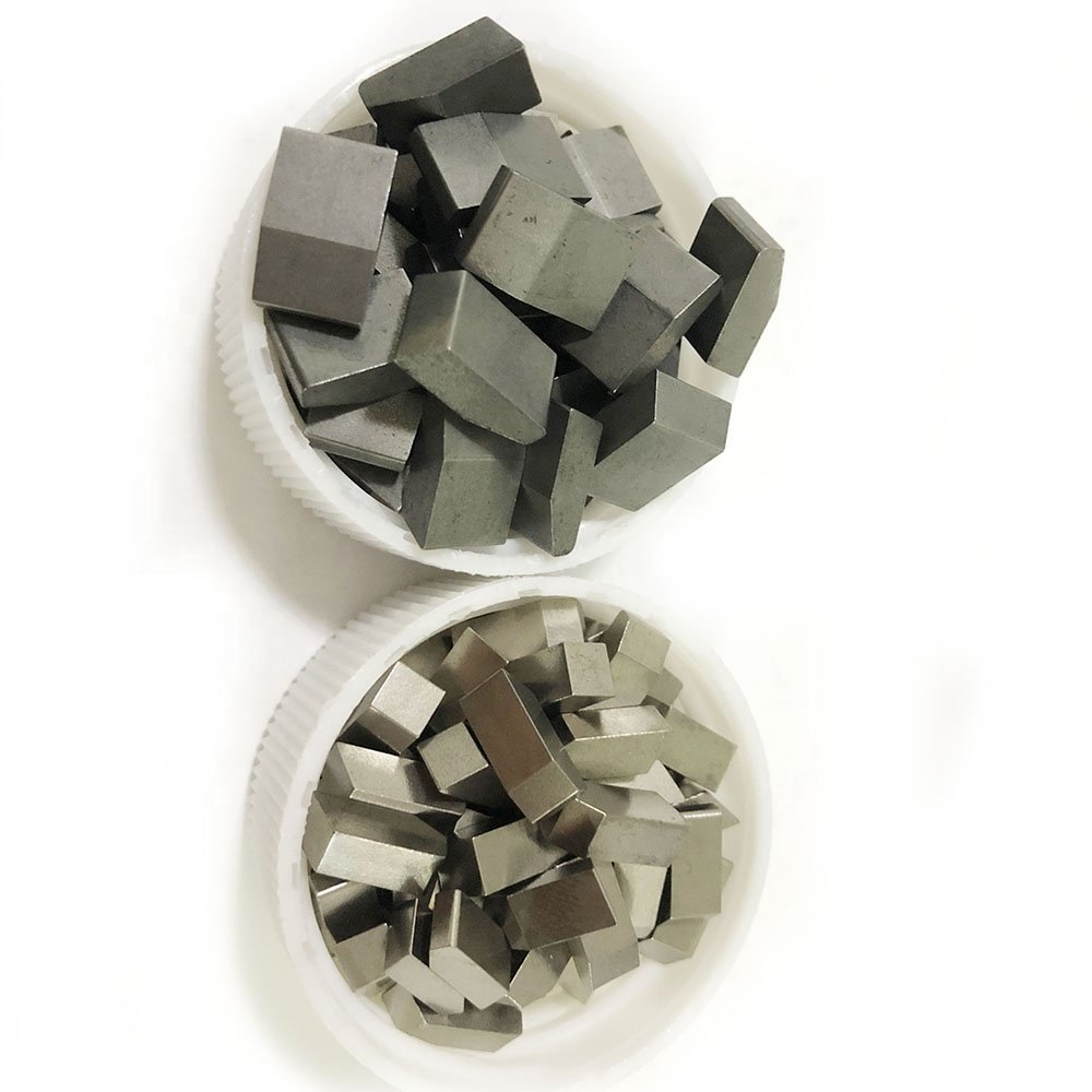 Cutting tool tungsten carbide saw tips for brazing in type C and type D