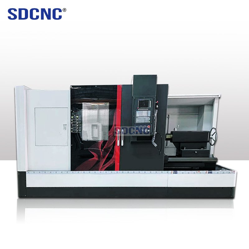 Heavy Duty Cnc Lathe Machine Large Spindle Bore Cnc Machine CK6185 for Large Workpiece Hot Product Custom