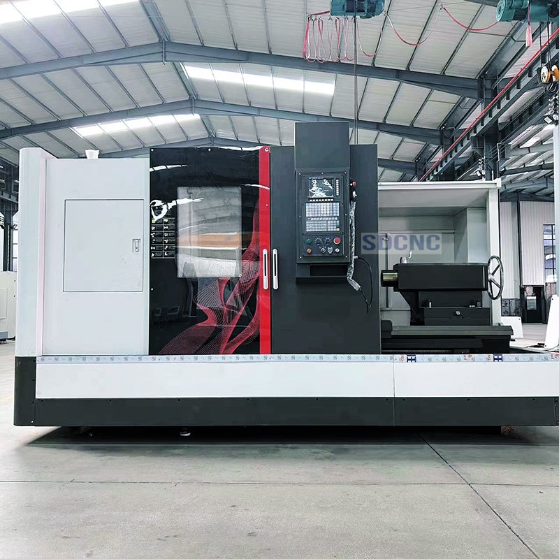 Heavy Duty Cnc Lathe Machine Large Spindle Bore Cnc Machine CK6185 for Large Workpiece Hot Product Custom
