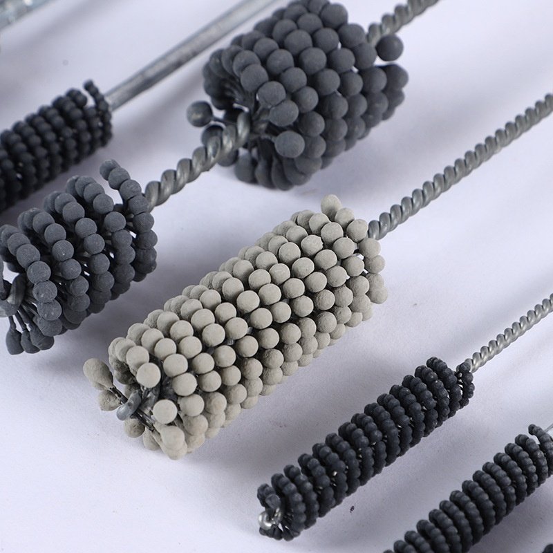 Grinding Black Ball Flexible Honing Brush Tools for Polishing the Cylinder and the Bore