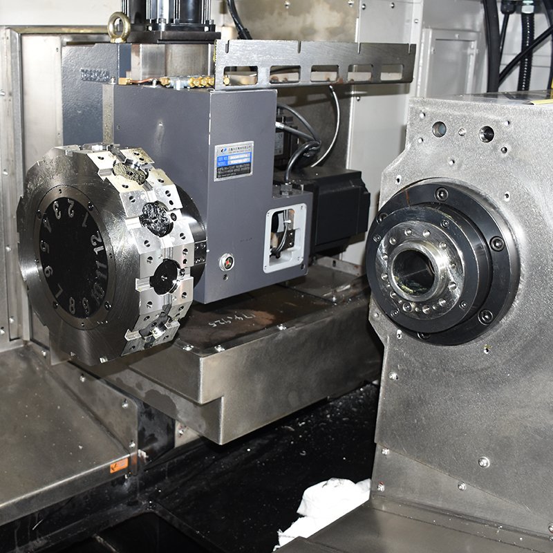 New Condition Dual spindle for milling turning boring on metal tool carbide turning machine insert CNC lathe