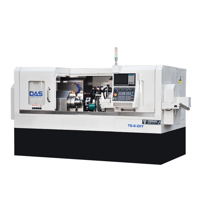 New Condition Dual spindle for milling turning boring on metal tool carbide turning machine insert CNC lathe