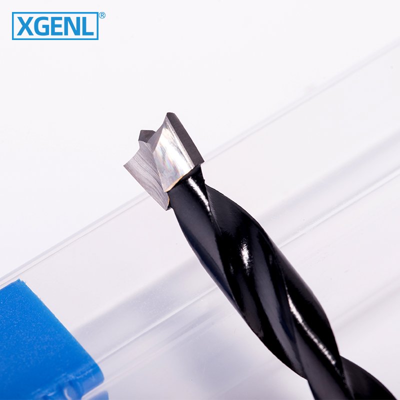 XGENL CNC Carbide Tipped Woodworking Tools Brad Point Boring Nail Spiral Drill Bits for Wood Drilling 5mm-15mm