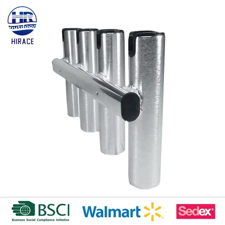 Customized durable function fishing rod holder rack stainless steel boat accessories rod holder