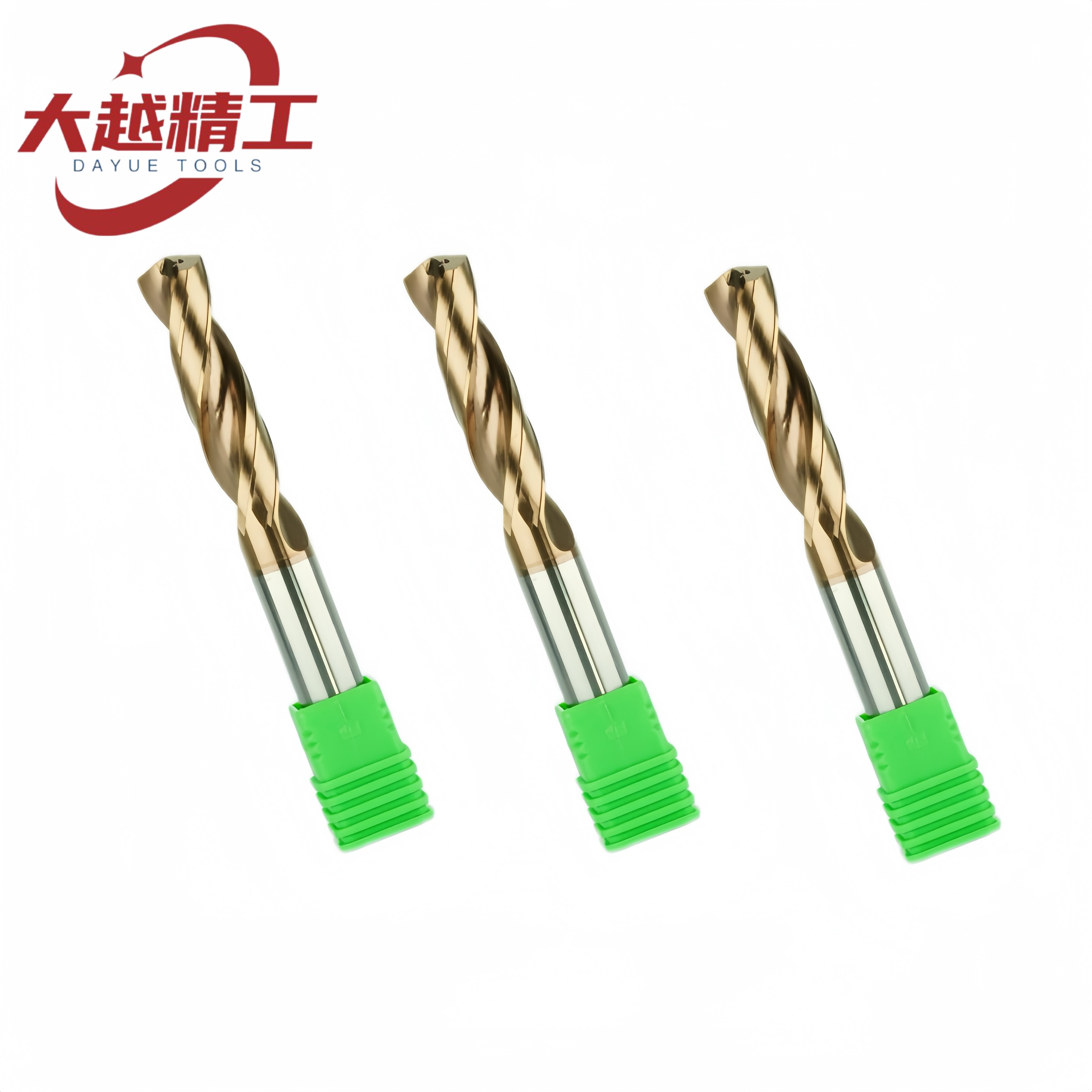 DAYUE Carbide Drill 8D-DS10 CNC Machine Drilling Tools Straight Shank Solid Lathe Spot Drill Bits For Machine Tools