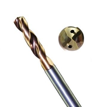 DAYUE Carbide Drill 8D-DS10 CNC Machine Drilling Tools Straight Shank Solid Lathe Spot Drill Bits For Machine Tools