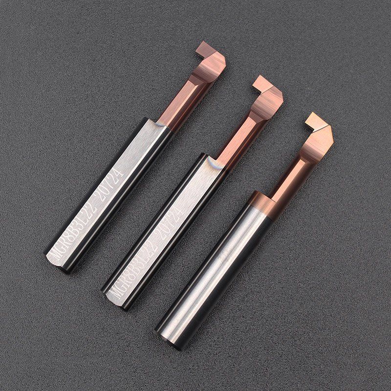 MGR boring tool Tungsten steel alloy slot cutter Micro hole inside cutting hook slot cutter cutting tool bar