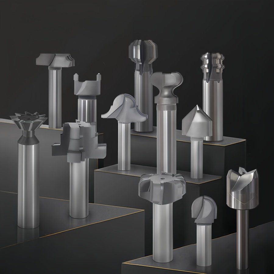 Customized Milling Cutter Forming Cutter Step Drilling Reaming Cutter Tungsten Embedded Milling Tool