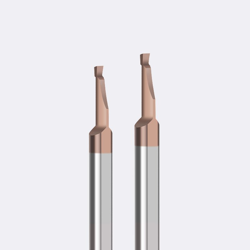 Tungsten steel end groove cutter MVR6 B2.0 extended groove deep carbide tool micro path NC end boring tool