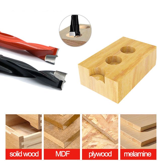 Multi Boring Bit Brad Point Dowel Drill Bit Carbide Drill Bit
