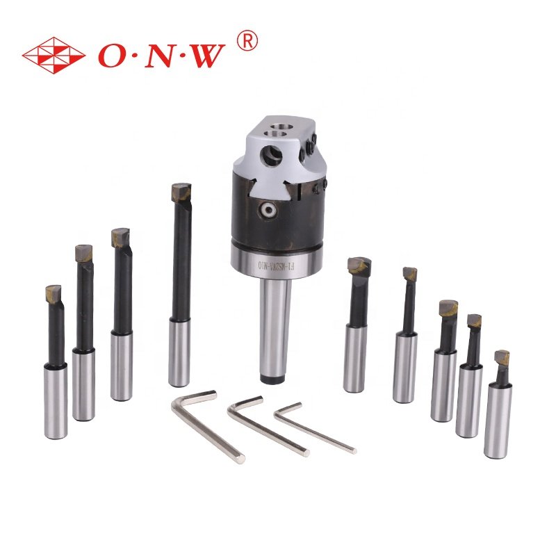 Milling Machine Boring Tool BT/NT/R8/MTA/MTB/C type boring shank Adjustable Boring Head F1-1/2 Rough Boring Head Set