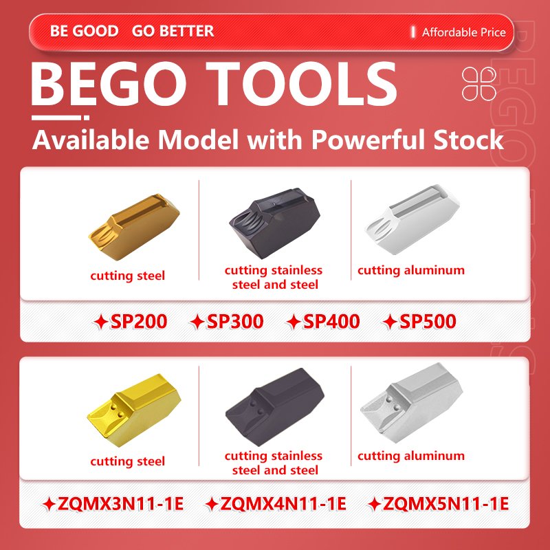 Grooving Tool SP300 SP400 SP500 Slotted Carbide Metal Turning Tool Lathe Tools