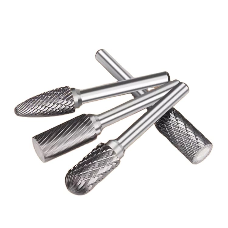 TG 6mm Shank Type C Tungsten Carbide Rotary Point Burrs Cutter Tool Rotary File Metal Woodworking Milling Cutter