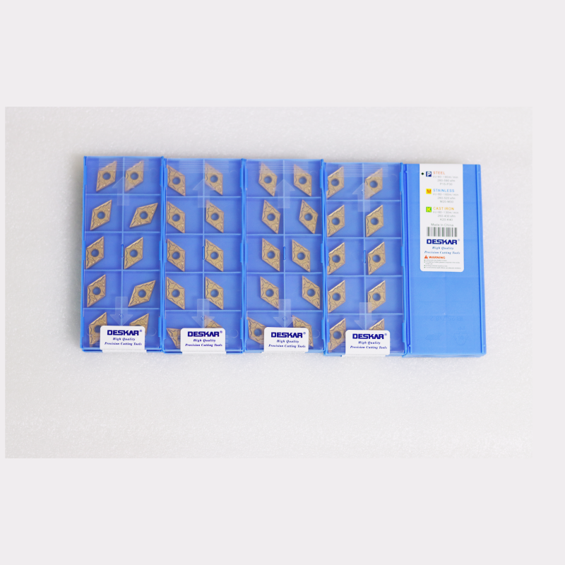 CNC Milling inserts carbide insert VBMT160404 MV LF6018 DNMG150404 TM LF9018 turning insert for DESKAR