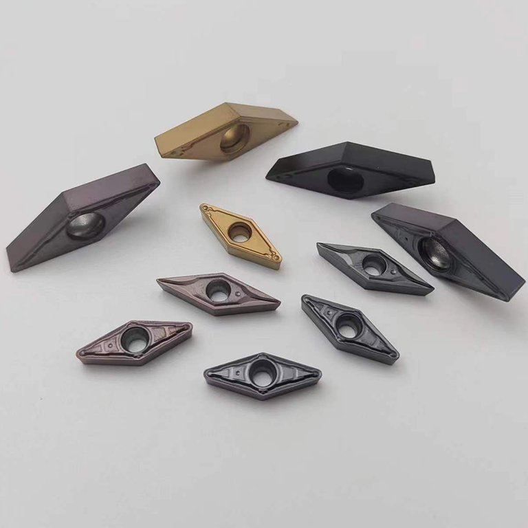 Carbide Inserts VBMT 160404-HTF 160408-HTF Carbide Turning CNC Machine Tools Indexable Cutting Boring Inserts